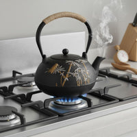 Cast Iron Teapot Stovetop Safe Cast Iron Tea Kettle Easy to Clean