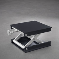 Aluminum Manual Lift Table Single Scissor Lift Table Non-Slip Pad