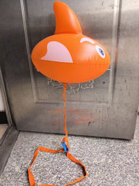 Inflatable PVC Swimming Safety Buoy with Dual Air Bladders