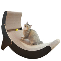 Cat Scratcher Lounger Curved Cardboard Cat Scratcher Reversible Pet Supply for Home