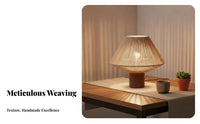 Woven Pendant Lampshade Handmade Woven Lamp Shade Rustic Design Paper Rope Ceiling Lamp for Cafe Owners, Dining Room, Restaurant, Kitchen Island