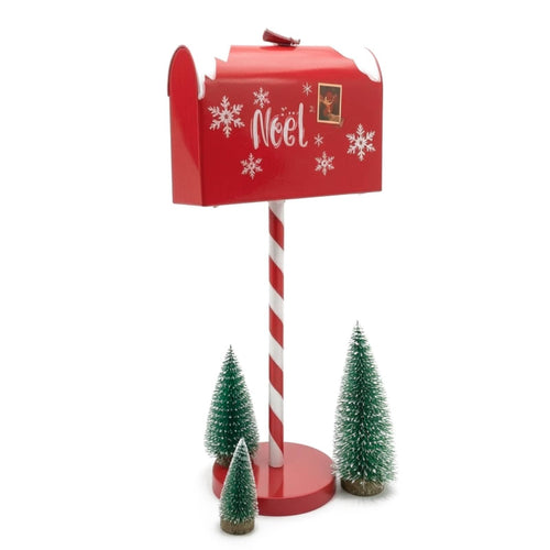 Christmas Mailbox with Trees Outdoor Christmas Mailbox Indoor for Photographers