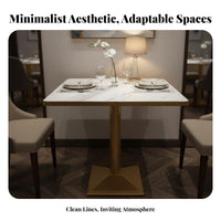 Booth and Chair Dining Set Light Luxury Aesthetic Cafe Seating Group Space-Saving Easy Maintenance for tea Tea Shop, Bistro