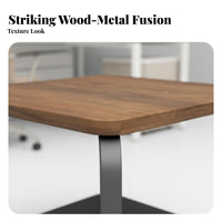 Simple Design Steel Frame Coffee Table Minimalist aesthetic Reception Furniture Modern Aesthetic Business Interior adaptable Use for Office Managers, Homeowners, Apartment Dwellers, Waiting Room, Small Spaces
