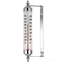 Garden Thermometer Vertical Outdoor Thermometer No Battery for Patio, Greenhouse