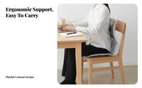 Molded Cushion Breathable Ergonomic Seat Cradle Portable for Work, Study