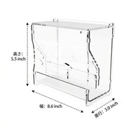 Transparent Bird Feeder, Wild Bird Feeder, Window, For Observation, Plastic, Bird, Food Container