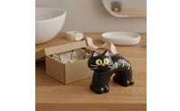 Feline-Shaped Toothbrush Holder uncoveredMouth Feline Toothbrush Holder Striped