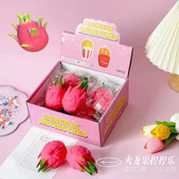 Simulation Dragon Fruit Squeeze Toy Stress Relief Ball for Youth