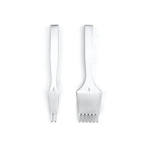 2 Pieces Pricking Iron Stitching Anti-Rust for Leathercrafters
