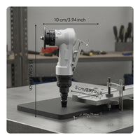 Handheld Pneumatic Chamfering Machine Lightweight Design C-Angle R-Angle Chamfering Tool Tungsten Steel Cutter Mini Air Chamfer Tool for Metalworkers