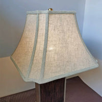 Square Lamp Shade American Design Square Lampshade Easy to Install for Bedside