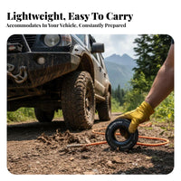 recovery Block Doubles Pulling Power robustDuty recovery Block Swiveling Plates for utility vehicle/UTV Riders