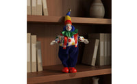 Ceramic Clown Doll Collectible Ceramic Clown Figurine High Quality for Shelf