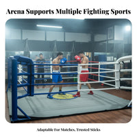 MMA Eight-Sided Cage Competition Standard Boxing Arena Heavy Duty Construction Fighting Arts Stage for Professionals, Fighters, Training Center, Gym