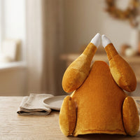 Funny Soft Fabric Turkey Hat Festive Thanksgiving Turkey Hat Soft Headwear Comfortable for Adults