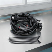 Sturdy Fan Override Switch Kit with Rocker Switch Manual Fan Override Wiring Harness Plug and Play for off-Road Vehicles