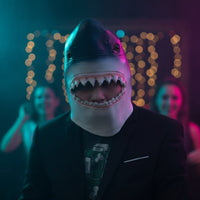Shark Head Hood Scary Shark Hood Lightweight for Masquerades, Stage Performances