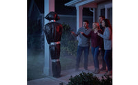 Life-Size Corpse Prop with Pump Inflate Fake Body Scary Decorations Spooky for Outdoor Yard