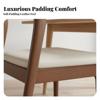 Nordic Design Curved-Back Upholstered Chair Comfortable Padded Seat Household Furniture Minimalist Design Indoor Seating Versatile Use for Restaurant Owners, Homeowners, Interior Designers, Dining Room, Kitchen, Office, Reading Nook