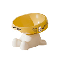 Pet Bowl with Stand Ergonomic Feeder Sturdy for Young Dogs