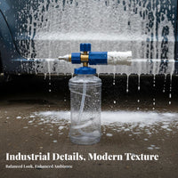 Pressure Washer Foam Cannon 1000ml Capacity Bottle Car Wash Foam