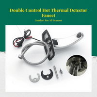 Infrared kitchen faucet with temp control