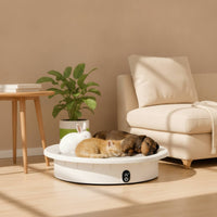 Smart Pet Bed Temperature-Controlled Pet Bed with Scale Warming for Kittens