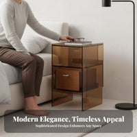 Multi-Level Accent Table adaptable Use Waterfall End Table Sturdy and sturdy
