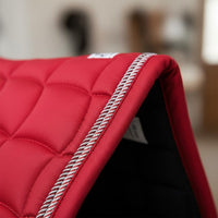 Quilted Saddle Pad Foam Padded Saddle Pad Machine Washable Equestrian Gear for Training