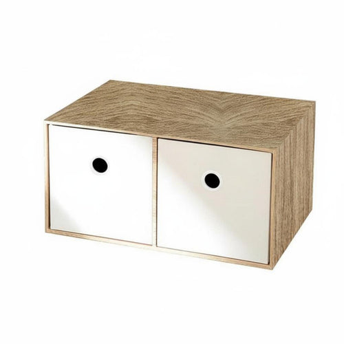 Stackable Desk Drawer Minimalist design Stackable Drawer Cabinet Multi-Purpose Rounded Corners for Study Room, Bedroom, shelf