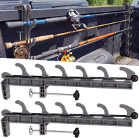 6-Slot Fishing Rod Holder Rack for Car and Boat