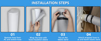 Portable AC Hose Insulation Sleeve for 5in and 5.9in Diameter