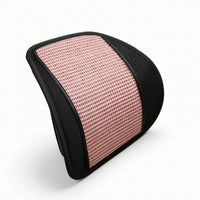 Ergonomic Support Cushion Breathable Back Support Cushion Soft Pillow with Straps Long-Lasting for Commuters