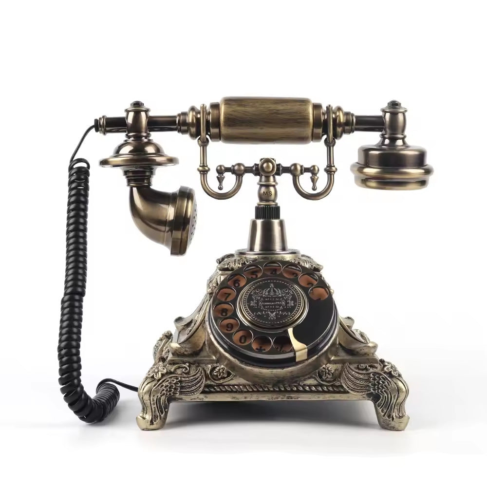 Vintage Card Slot Recording Telephone with Audio Guestbook for Weddings