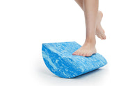 Stretching Practice Block with Curved Profile Stable Cushioned Shaped Stretching Practice Wedge Dense Foam Blocks for Yogis, Home Gym