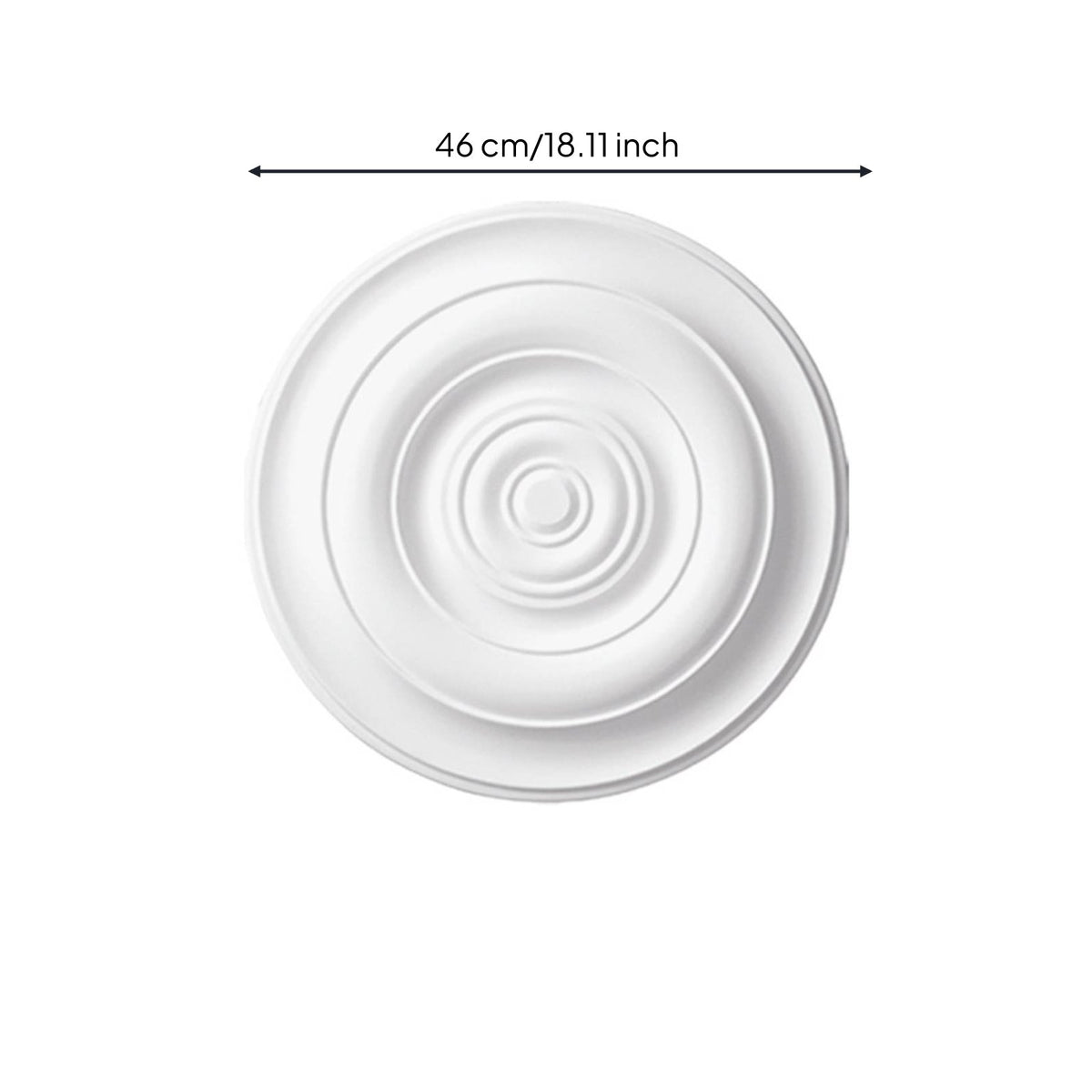 Ceiling Medallion Elegant Design Round Ceiling Medallion Lightweight