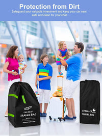 Oxford Fabric Travel Storage Bag for Child Safety Seat