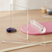 Acrylic Clay Pressing Board and Rolling Pin Set for DIY Clay Modeling