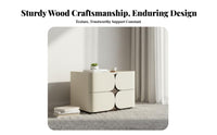 Nightstand with Drawer Italian Italian-inspired design Small accent Cabinet Modern Design