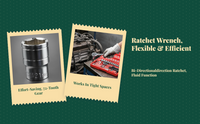 Vanadium Steel Ratchet Wrench Set