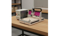 Small CNC Engraving Machine Fully Automatic Desktop CNC Machine Portable Machining Equipment for Students, Hobbyists, School, Workshop