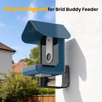 壁挂式喂鸟器支架适用于BirdBuddy Pro1/2 智能喂食器的安装支架.