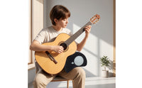Guitar Support with Storage Bag Contoured Inflatable Guitar Cushion Portable for Students, Guitarists, Travel, Rehearsal Lessons