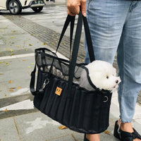 4 Pieces Pet Sling Carrier Car Seat Friendly Pet Gear Washable for Cats