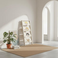 Multi-Functional Portable V-Shaped Ladder Non-Slip Feet Household Tool for Indoor