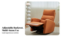 Electric rotate Recliner Gentle Rocking Motion Powered rotate Recliner Ergonomic Design Modern Aesthetic for Adults, Living Room