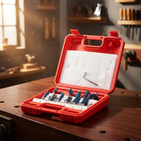 12 Pieces Wood Router Set Carbide Tipped Router Set Precision for DIYers