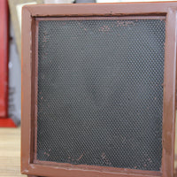 Handmade Retro Tin Radio Model for Home Decor and Photography Prop