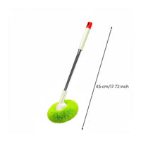 Bathtub Scrubber Easy to Clean Long Handle Scrub Brush No Scratch for Bathroom